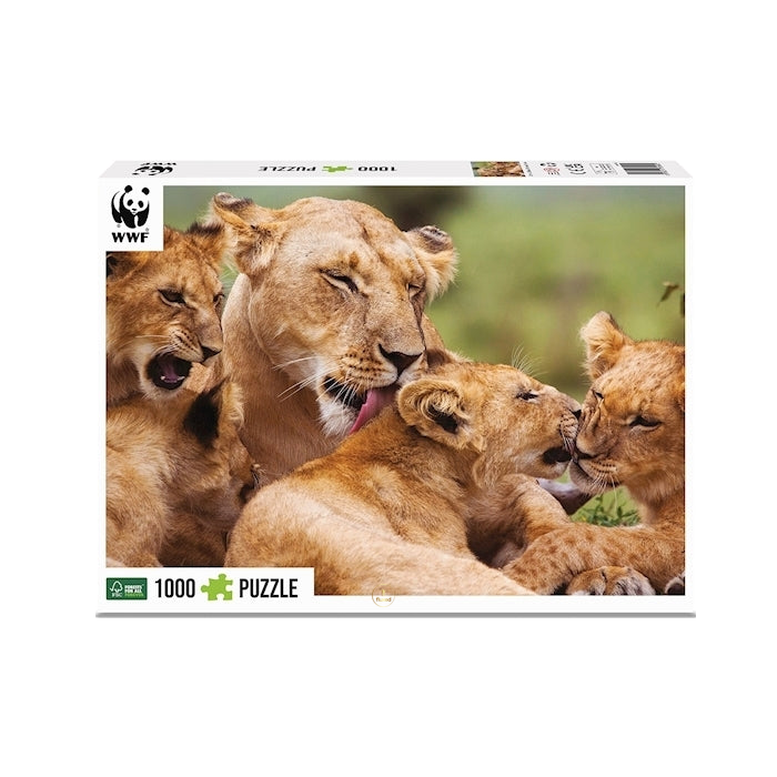 Ambassador | WWF Löwen - 1000 Teile Puzzle - Nur CHF 22.90! Jetzt kaufen auf fluxed.ch