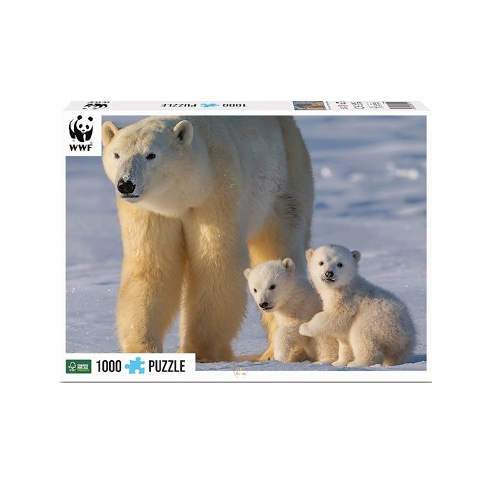 Ambassador | WWF Polarbären - 1000 Teile Puzzle - Nur CHF 22.90! Jetzt kaufen auf fluxed.ch