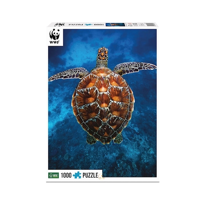 Ambassador | WWF Meeresschildkröte - 1000 Teile Puzzle - Nur CHF 22.90! Jetzt kaufen auf fluxed.ch