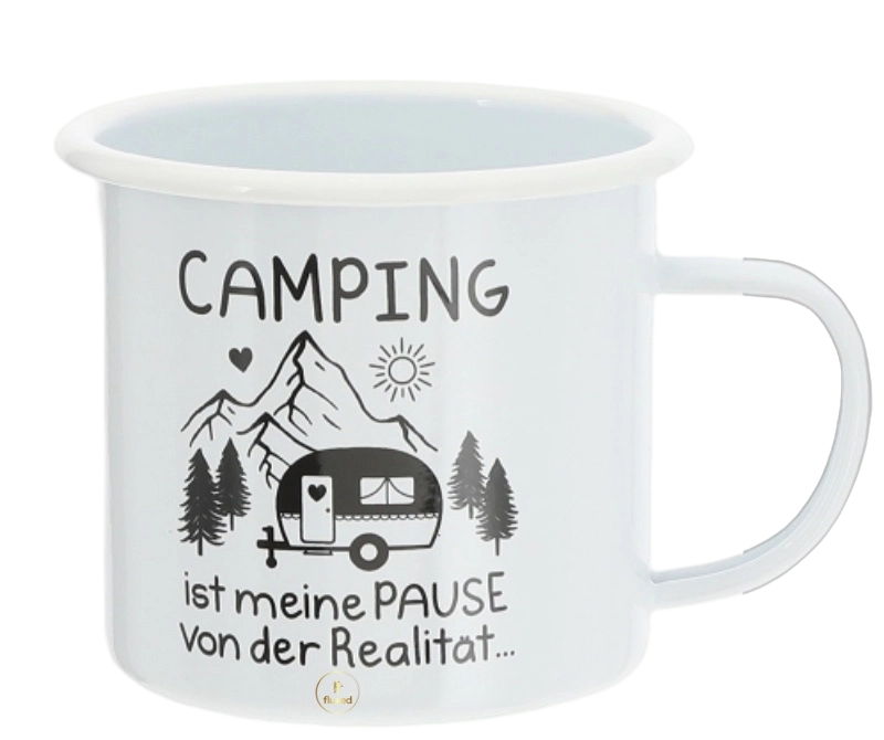 Camping Becher | mit Aufschrift - Nur CHF 21.90! Jetzt kaufen auf fluxed.ch