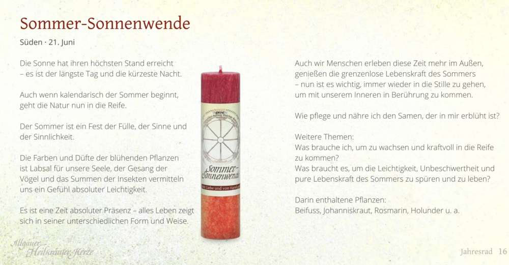 Jahresrad | Kerzen - Nur CHF 27.90! Jetzt kaufen auf fluxed.ch