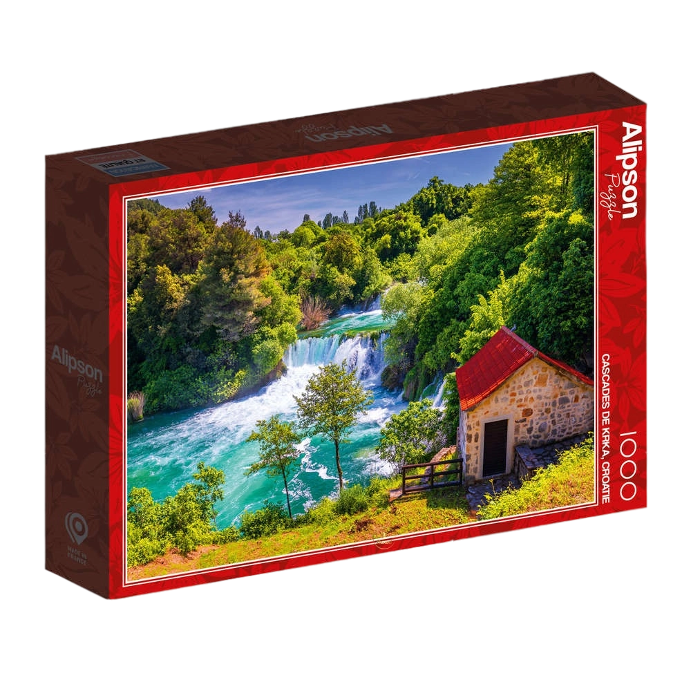 Alipson | Cascades de Krka, Croatie - 1000 Teile Puzzle - Nur CHF 16.90! Jetzt kaufen auf fluxed.ch