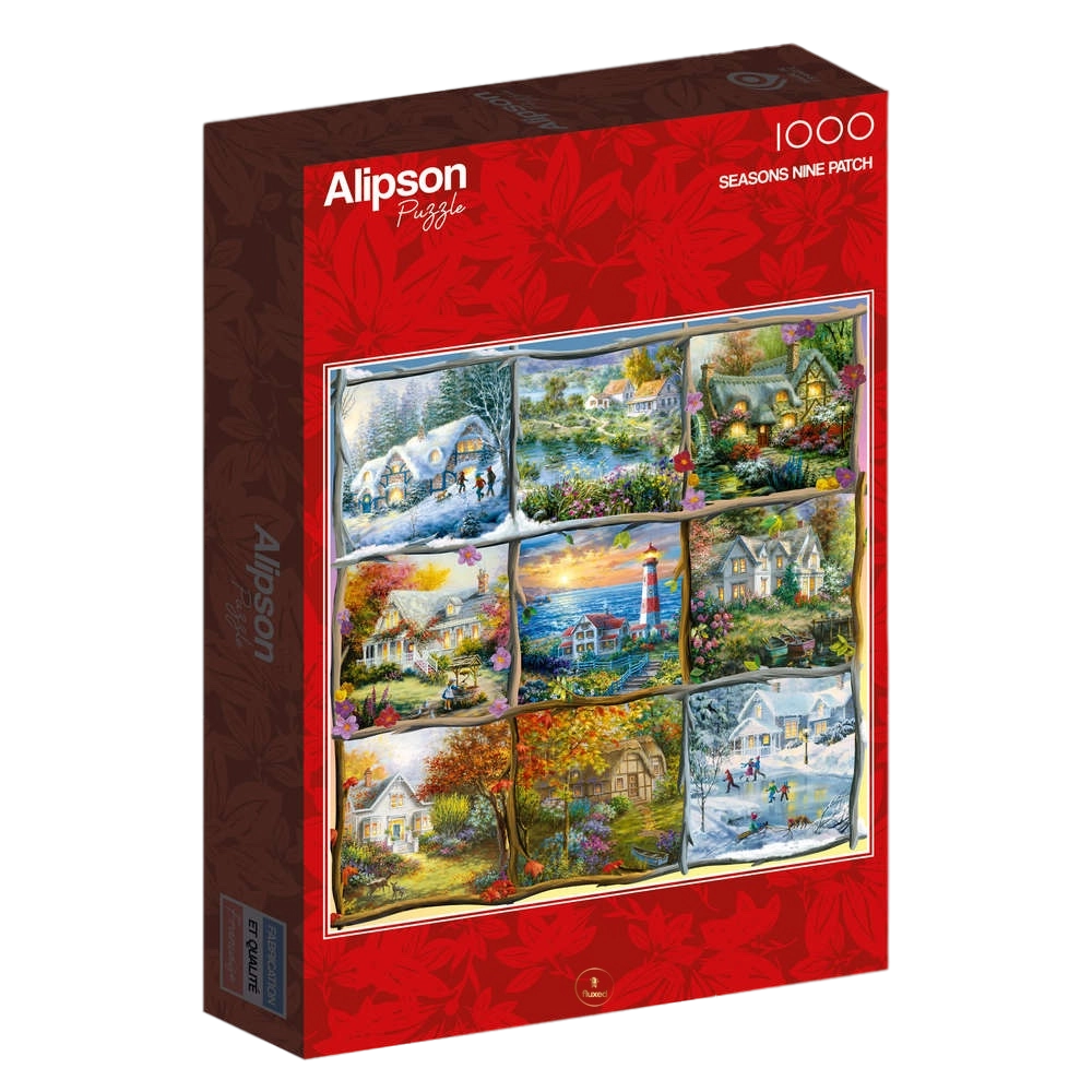 Alipson | Seasons nine Patch - 1000 Teile Puzzle - Nur CHF 16.90! Jetzt kaufen auf fluxed.ch