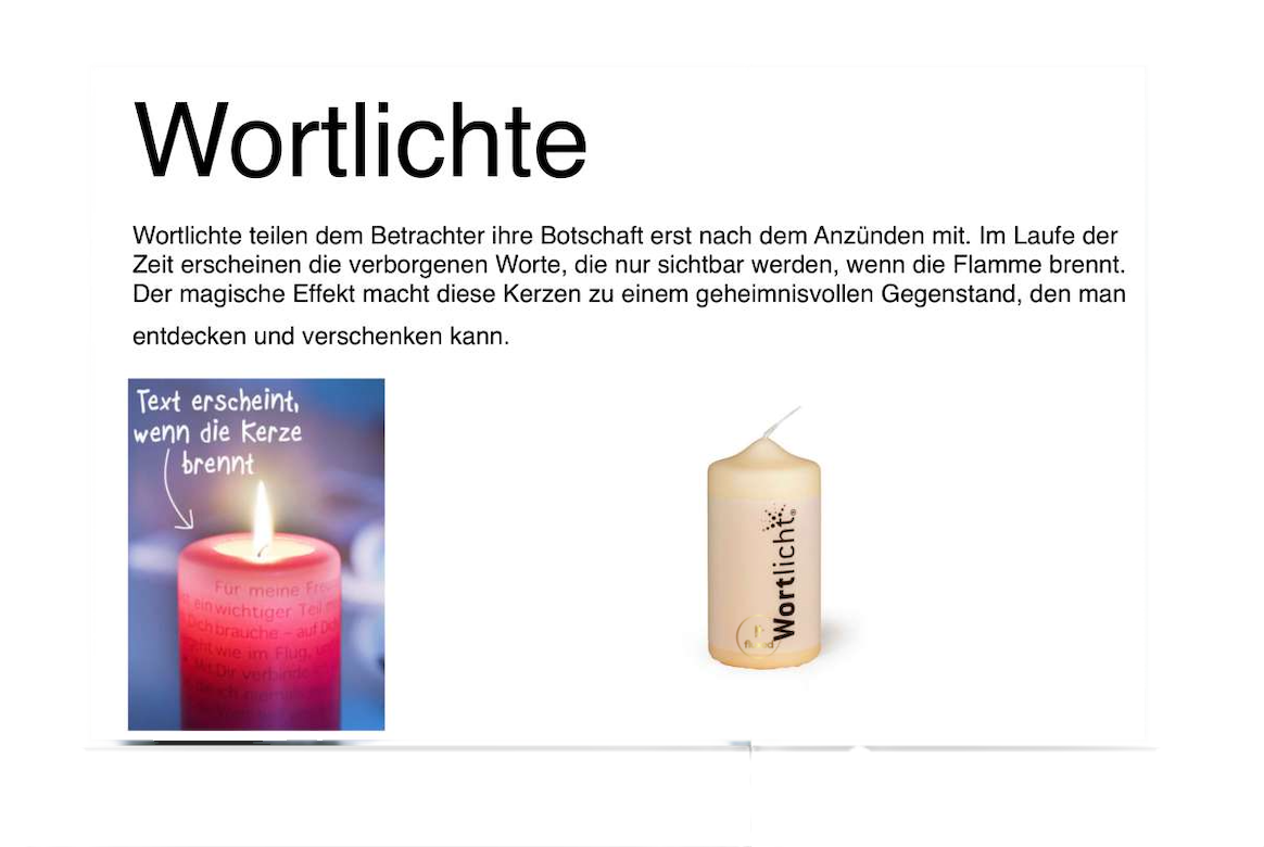 Leuchtende Gedanken zum Abschied / Trauer | Wortlicht - Nur CHF 25.50! Jetzt kaufen auf fluxed.ch