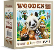 Wooden.City - Welcome to the Jungle - 200 Teile Holzpuzzle