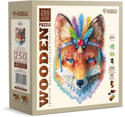 Wooden.City - Mystic Fox - 250 Teile Holzpuzzle