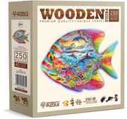 Wooden.City - Magic Fish - 250 Teile Holzpuzzle