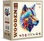 Wooden.City - Classy Wolf - 250 Teile Holzpuzzle