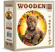 Wooden.City - Cute Little Leopard - 250 Teile Puzzle