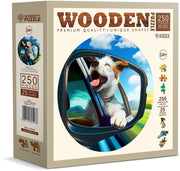 Wooden.City - Happy Dog - 250 Teile Holzpuzzle