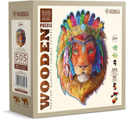 Wooden.City - Mystic Lion - 505 Teile Holzpuzzle