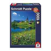 Schmidt - Inzell, Einsiedlhof und Kirche... - 1000 Teile Puzzle