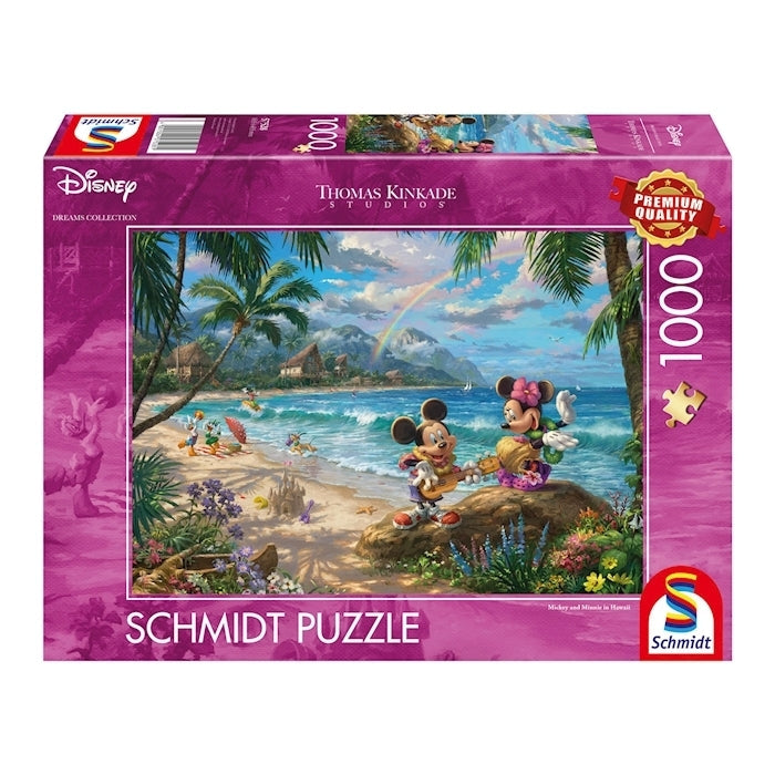 Schmidt - Disney: Mickey & Minnie in Hawaii - 1000 Teile Puzzle - Nur CHF 19.90! Jetzt kaufen auf fluxed.ch