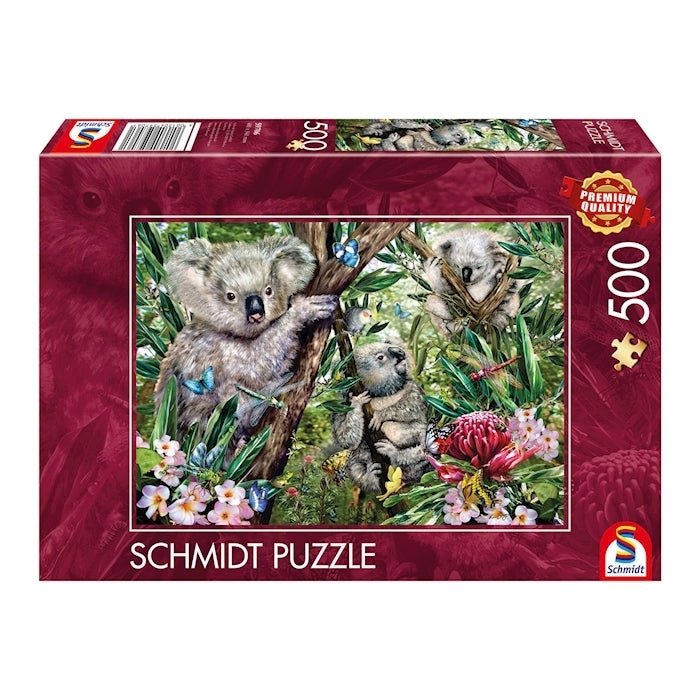 Schmidt - Süsse Koala-Familie - 500 Teile Puzzle - Nur CHF 14.90! Jetzt kaufen auf fluxed.ch