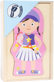 Legler (small foot) - Traumberufe Mädchen - 12 Teile-Anziehpuzzle