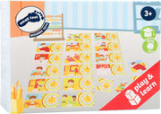 Legler (small foot) - Lernpuzzle Uhrzeit - 34 Teile - ab 3 Jahren