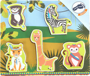 Legler (small foot) - Setzpuzzle Jungle - 5 Teile - ab 12 Monaten