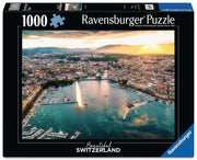 Ravensburger - Sonnenuntergang in Genf - 1000 Teile Puzzle