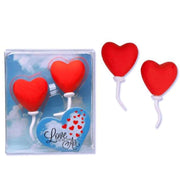 Radierer-Set | Herz-Ballons