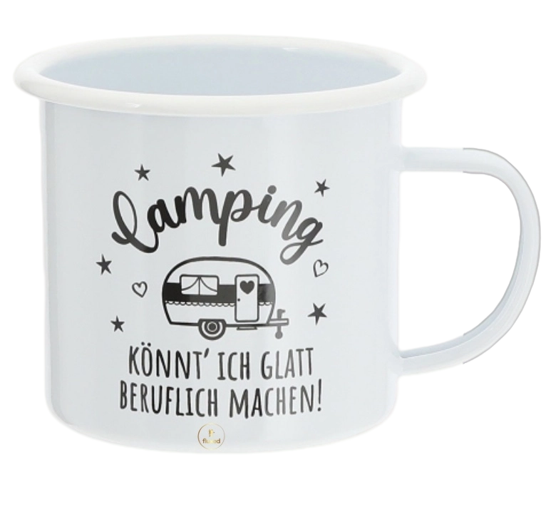 Camping Becher | mit Aufschrift - Nur CHF 21.90! Jetzt kaufen auf fluxed.ch