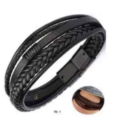 Herren Lederarmband | aus Leder - Nur CHF 19.90! Jetzt kaufen auf fluxed.ch