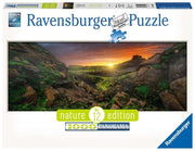Ravensburger - Sonne über Island - 1000 Teile Panorama Puzzle
