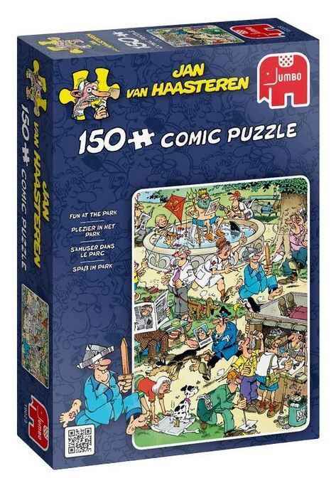 Jumbo - Spass im Park - 150 Teile Puzzle