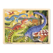 Melissa&Doug - Dinosaurier - 24 Teile - Holzpuzzle