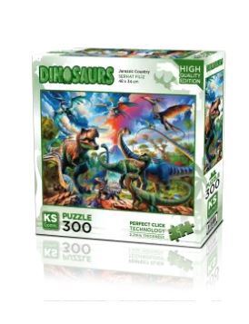 KS Games - Jurassic Country - 300 Teile Puzzle