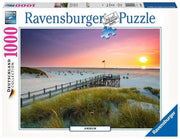 Ravensburger - Sonnenuntergang über Amrum - 1000 Teile Puzzle