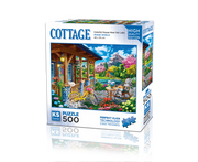 KS Games - Colorful House Near the Lake - 500 Teile Puzzle