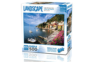KS Games - Lago di Como, Italy - 500 Teile Puzzle