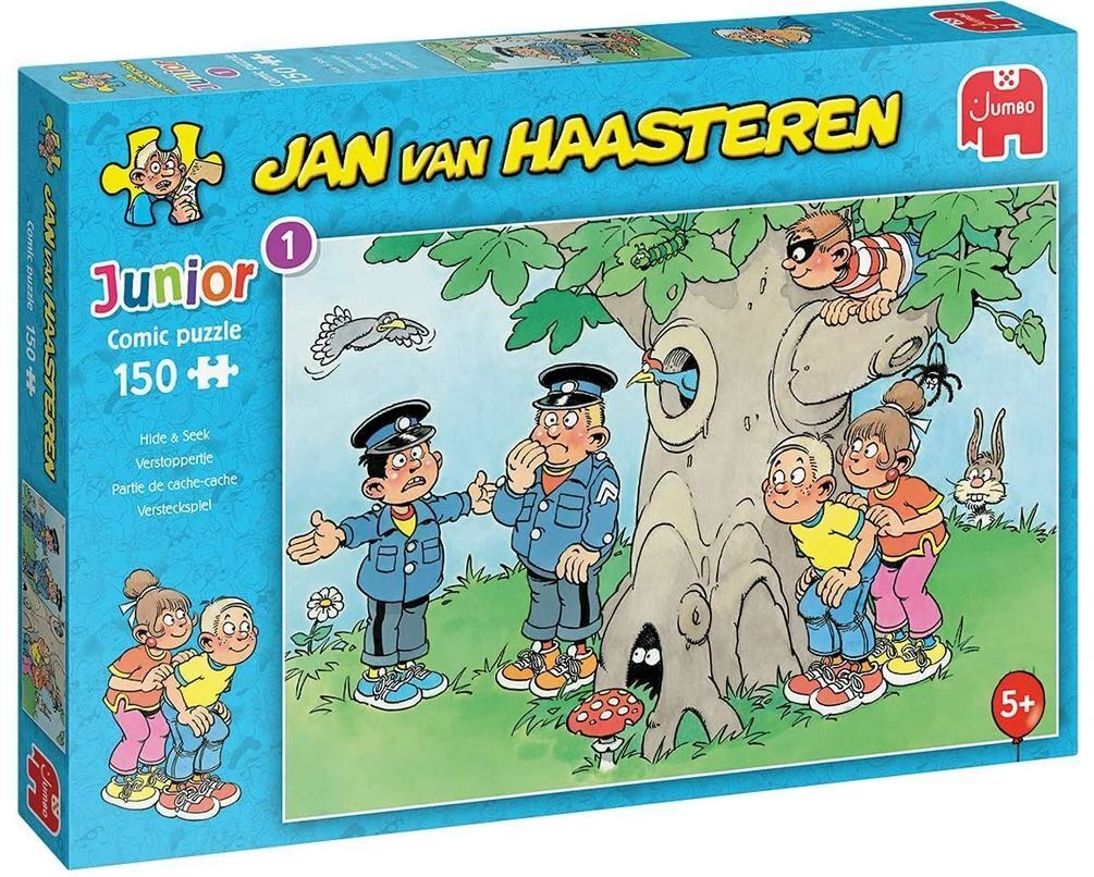 Jumbo - Junior 1: Versteckspiel - 150 Teile Puzzle