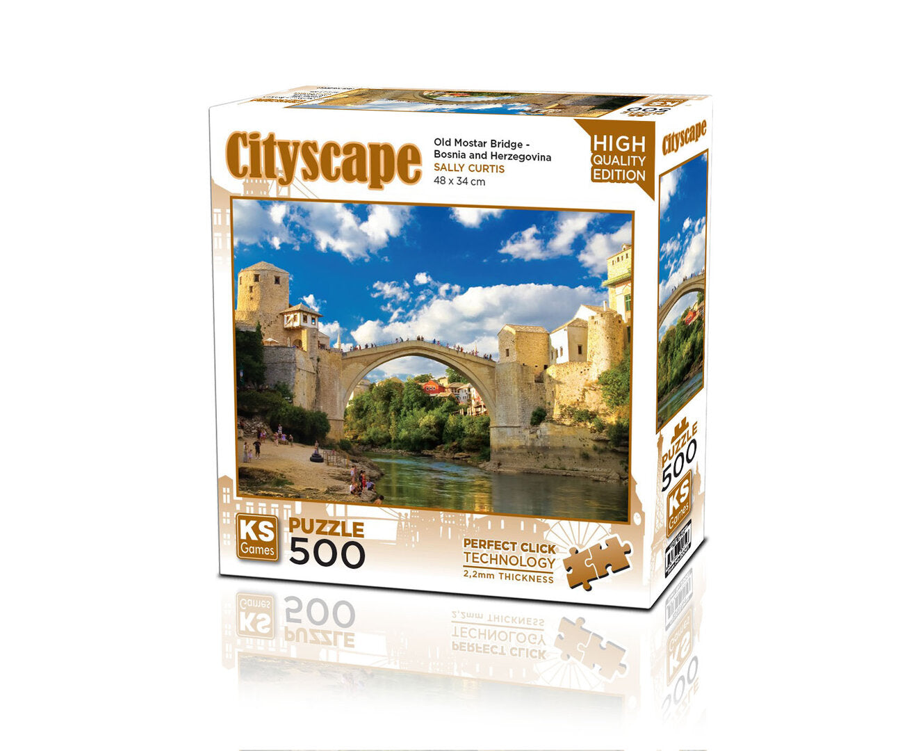 KS Games - Old Mostar Bridge - Bosnia & Herzegovina - 500 Teile P