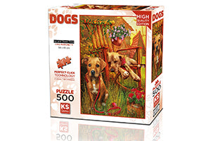 KS Games - Up and Down Time - 500 Teile Puzzle