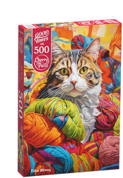 CherryPazzi - Feline Whimsy - 500 Teile Puzzle