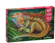 CherryPazzi - Incredible Iguana - 500 Teile Puzzle