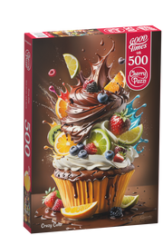 CherryPazzi - Crazy Cake - 500 Teile Puzzle