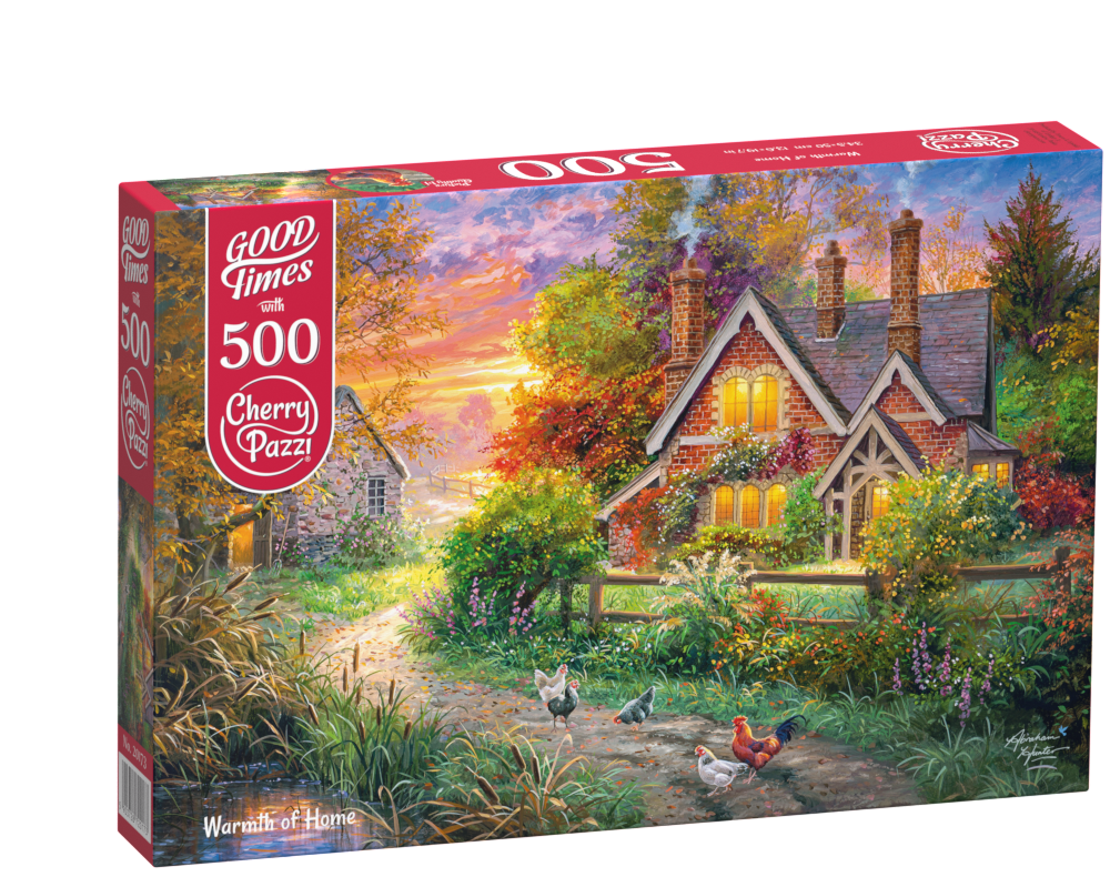 CherryPazzi - Warmth of Home - 500 Teile Puzzle - Nur CHF 11.90! Jetzt kaufen auf fluxed.ch
