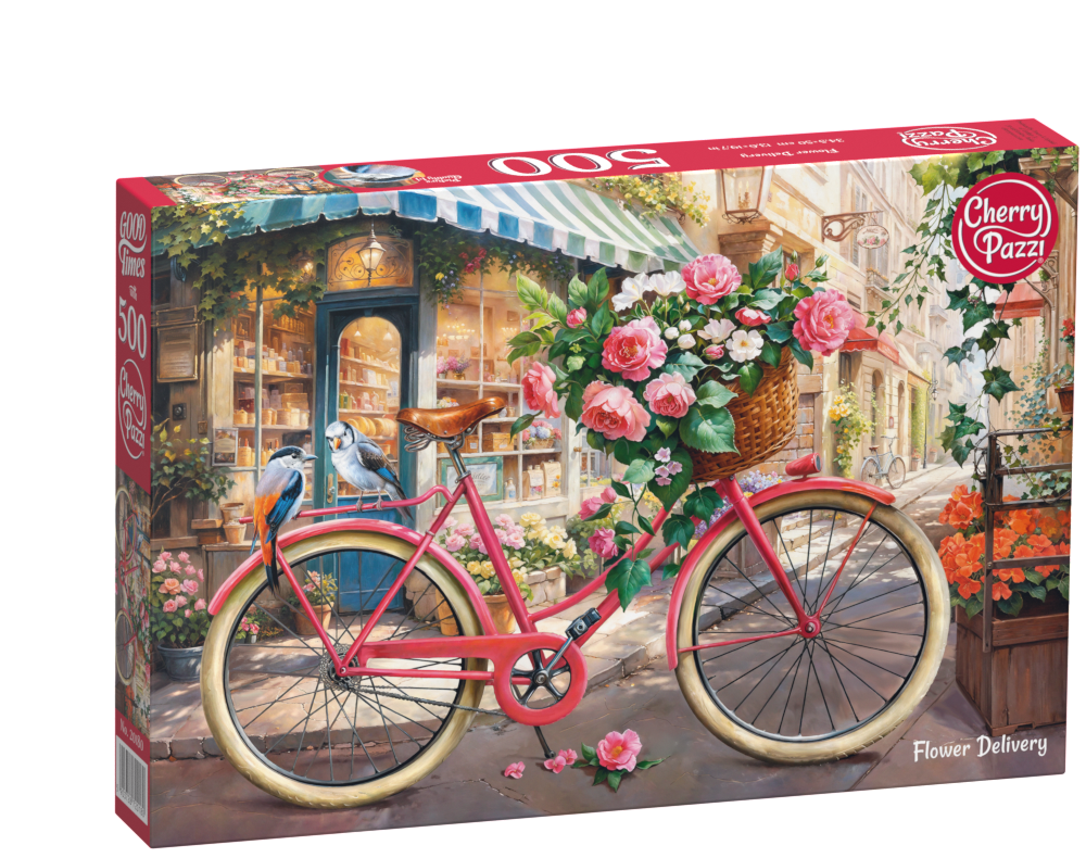 CherryPazzi - Flower Delivery - 500 Teile Puzzle - Nur CHF 11.90! Jetzt kaufen auf fluxed.ch