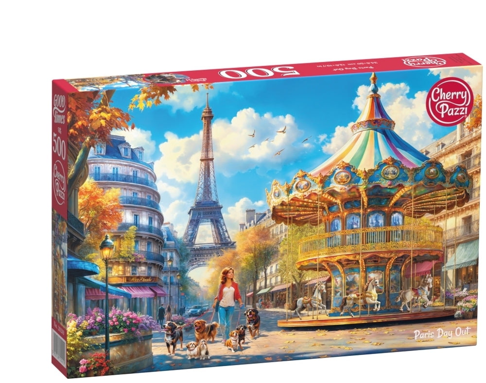 CherryPazzi - Paris Day Out - 500 Teile Puzzle - Nur CHF 11.90! Jetzt kaufen auf fluxed.ch