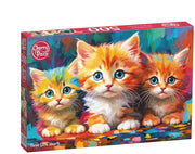 CherryPazzi - Three Little Hearts - 500 Teile Puzzle