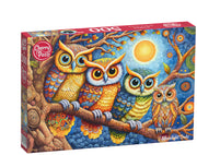 CherryPazzi - Moonlight Owls - 500 Teile Puzzle