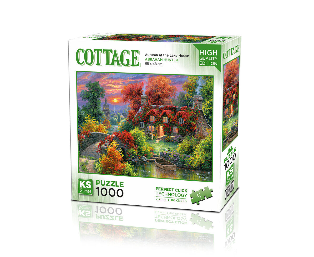 KS Games - Autumn at the Lake House - 1000 Teile Puzzle