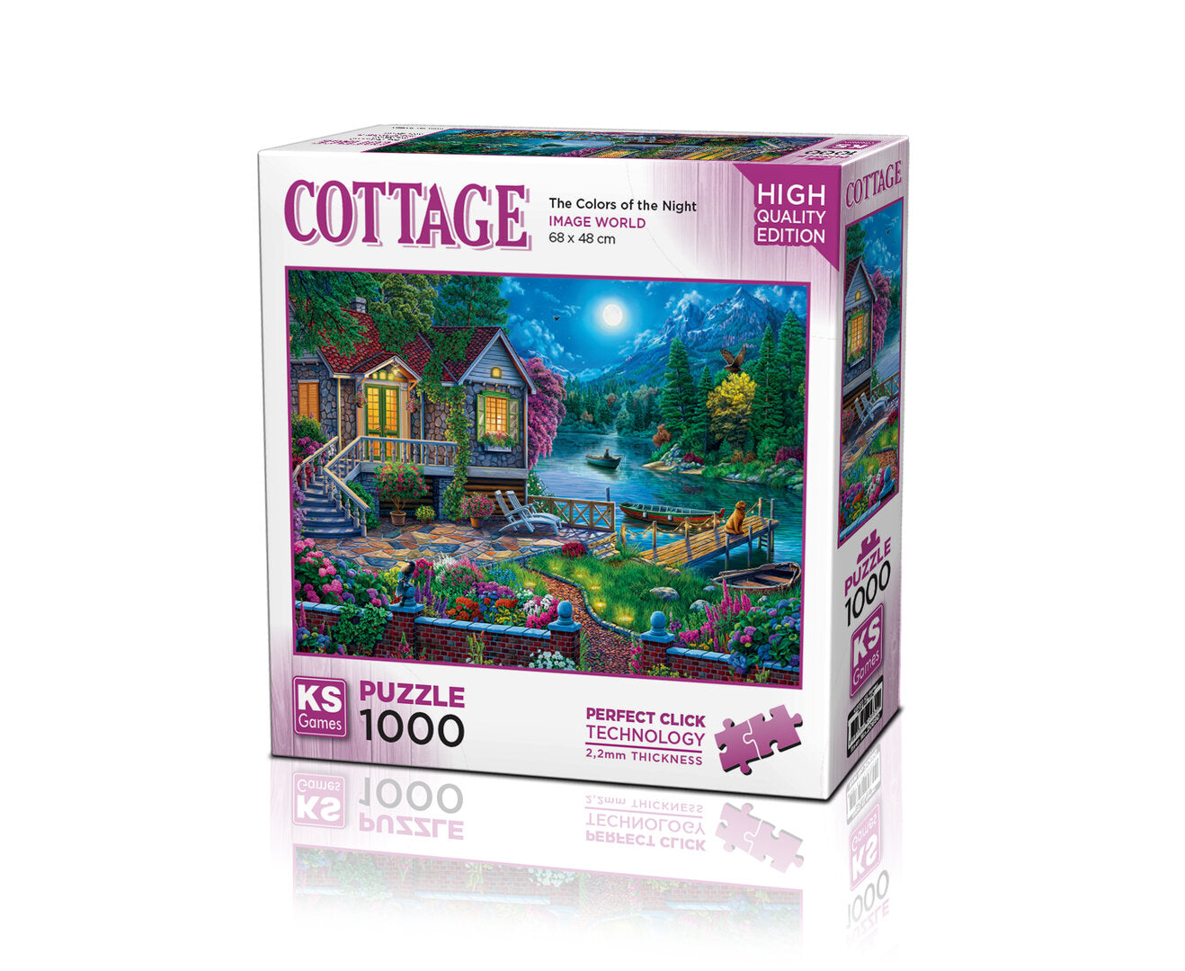 KS Games - The Colors of the Night - 1000 Teile Puzzle