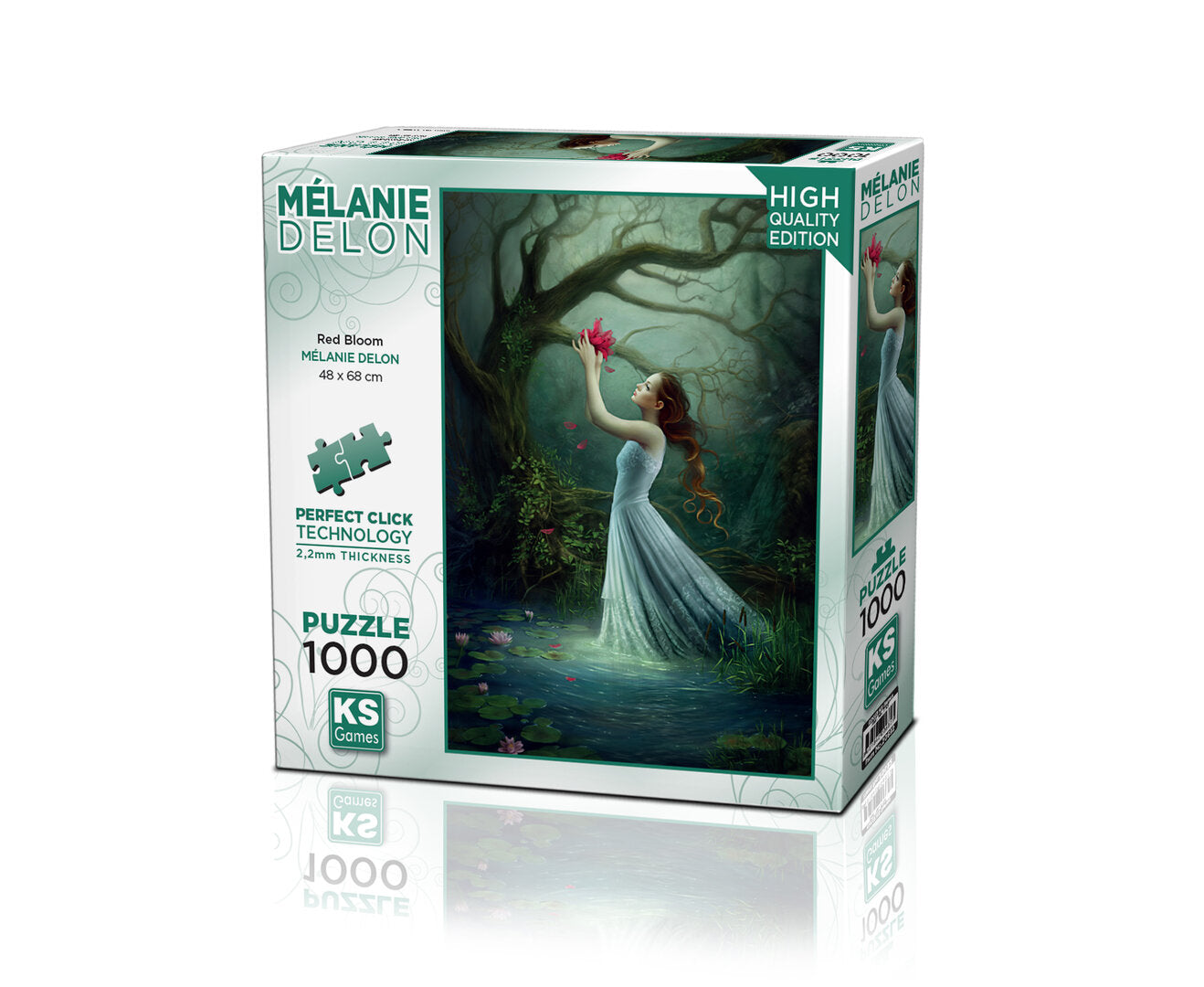 KS Games - Red Bloom - 1000 Teile Puzzle