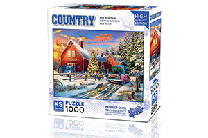 KS Games - Red Barn Farm - 1000 Teile Puzzle