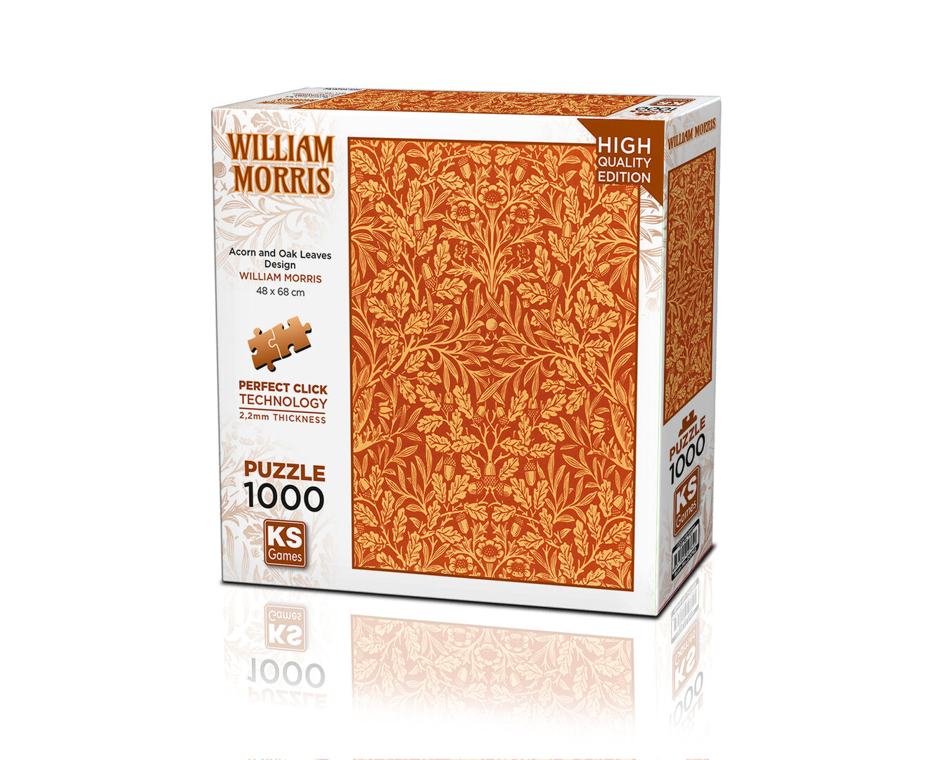 KS Games - Acorns and Oak Leaves Design - 1000 Teile Puzzle