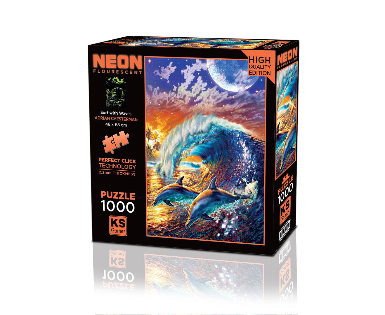 KS Games - Surf with Waves - 1000 Teile Puzzle