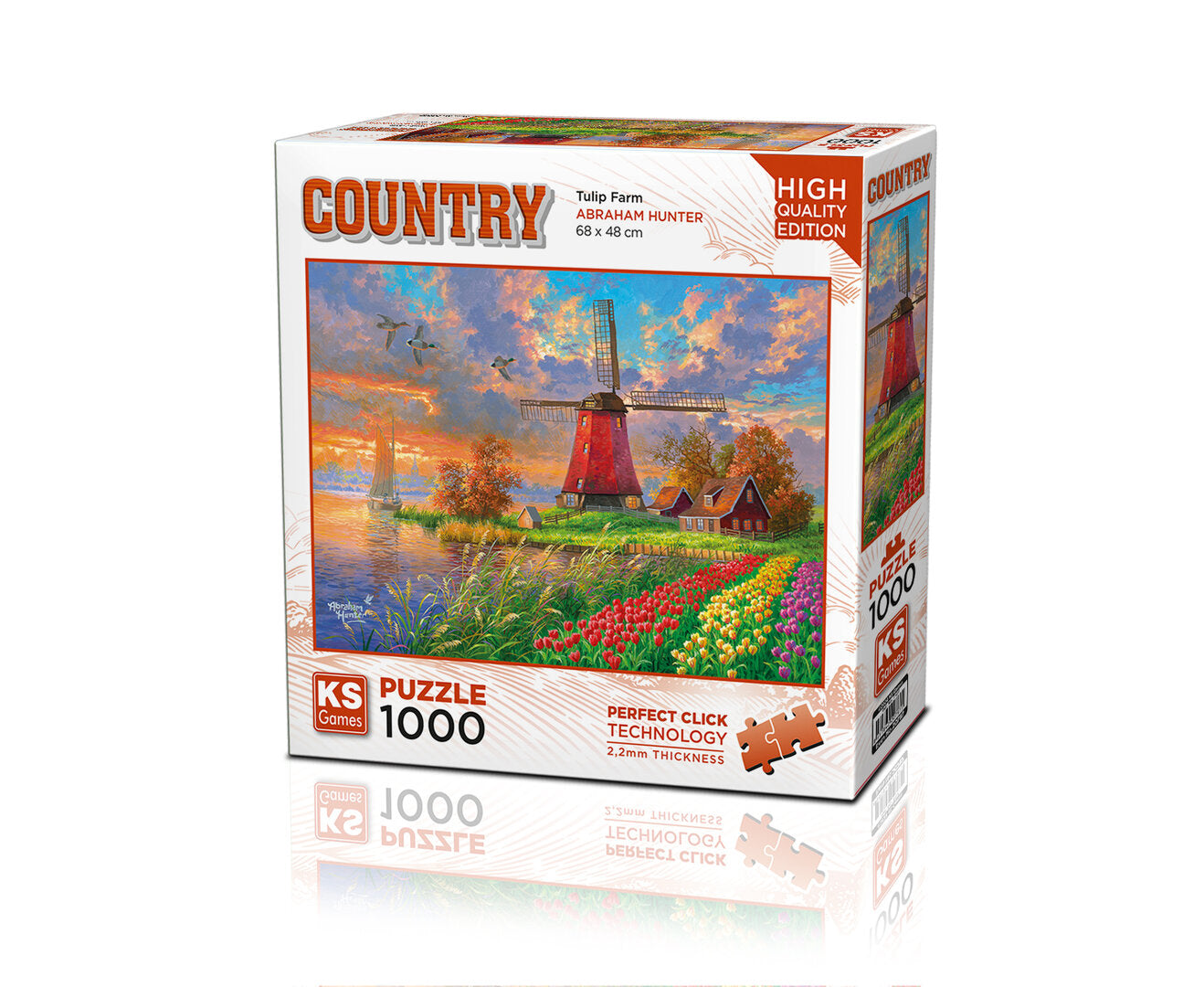 KS Games - Tulip Farm - 1000 Teile Puzzle